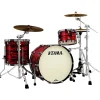 TAMA Starclassic Maple 3-Piece Shell Pack With Black Nickel Shell Hardware and 22" Bass Drum Red Oyster
