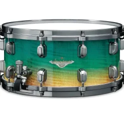 TAMA Starclassic Maple Snare Drum With Smoked Black Nickel Shell Hardware 14 x 6.5 in. Marine Shoreline Movingui Fade