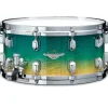 TAMA Starclassic Maple Snare Drum With Chrome Shell Hardware 14 x 6.5 in. Marine Shoreline Movingui Fade