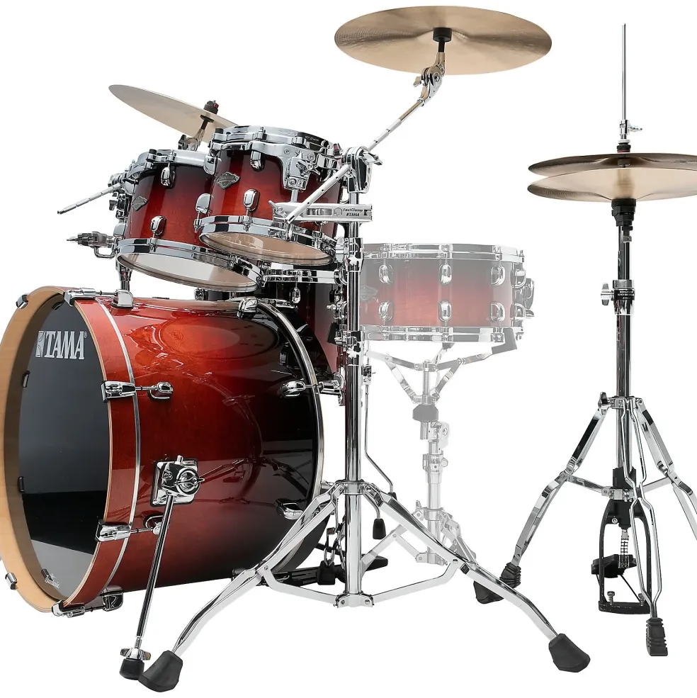 TAMA Starclassic Performer 5-Piece Shell Pack With 22" Bass Drum Dark Cherry Fade