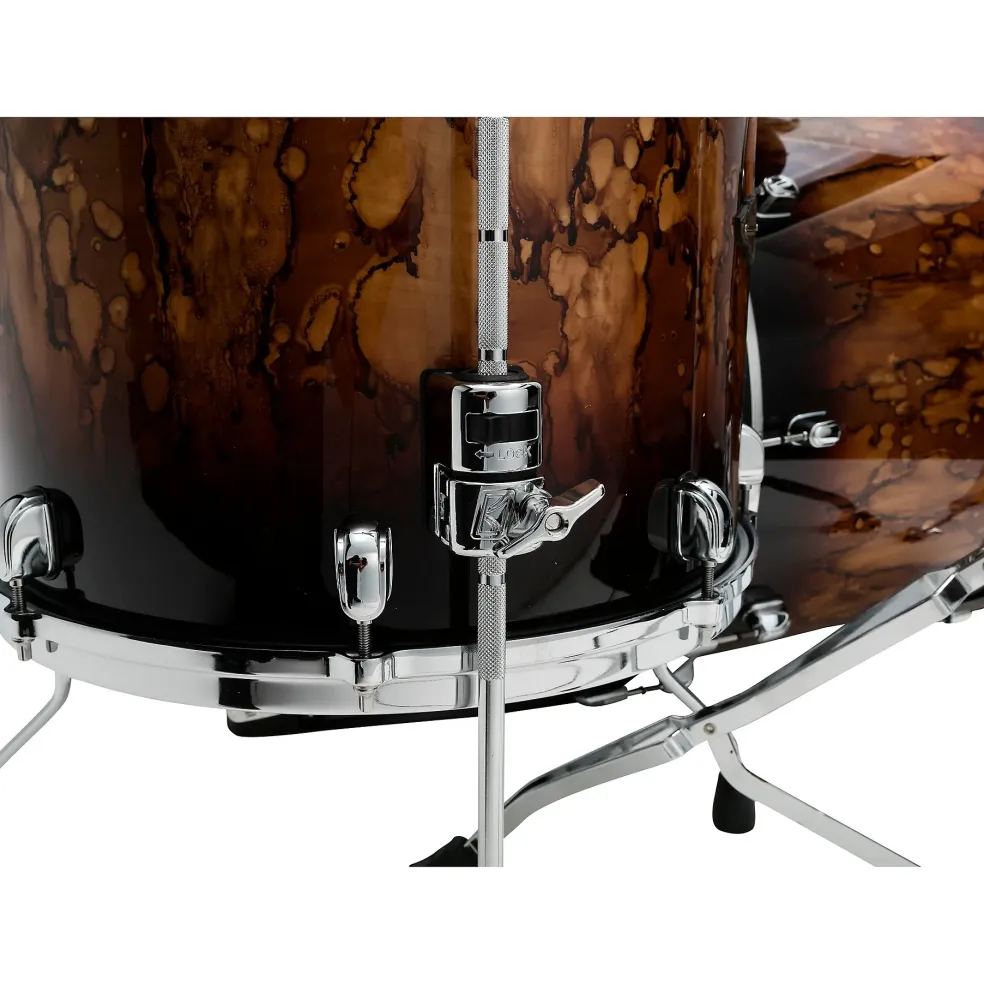 TAMA Starclassic Walnut/Birch Snare Drum With Black Nickel Hardware 14 x 7 in. Gloss Black Walnut Burl