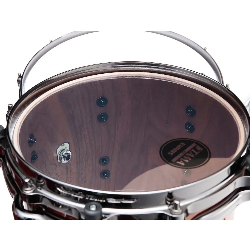 TAMA Starclassic Walnut/Birch 5-Piece Shell Pack With 22" Bass Drum Vermillion Bosse Fonce Fade