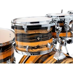 TAMA Superstar Classic 7-Piece Shell Pack Natural Ebony Tiger Wrap