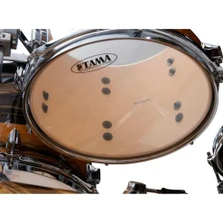 TAMA Superstar Classic 7-Piece Shell Pack Natural Ebony Tiger Wrap
