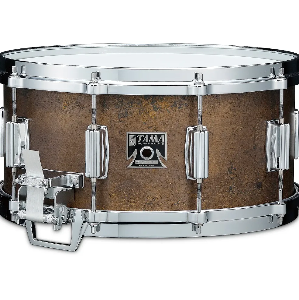 TAMA 50th Anniversary Mastercraft Bell Brass Snare Drum 14 x 6.5 in.