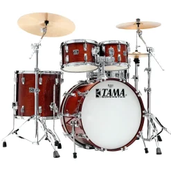TAMA 50th Limited Superstar Reissue 4-Piece Shell Pack With 22" Bass Drum Super Mahogany