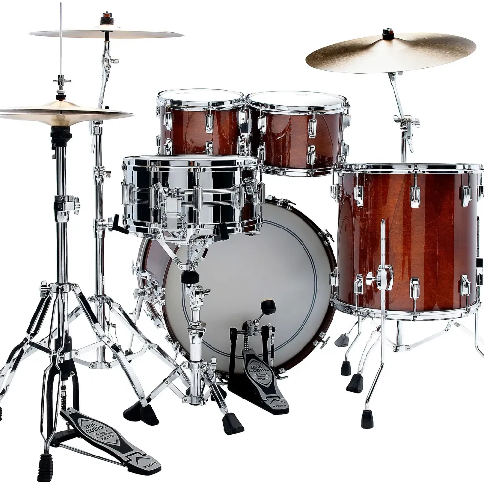 TAMA 50th Limited Superstar Reissue 4-Piece Shell Pack With 22" Bass Drum Super Mahogany