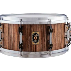 TAMBURO Opera Series Snare Drum 14 x 6.5 in. Zebrano