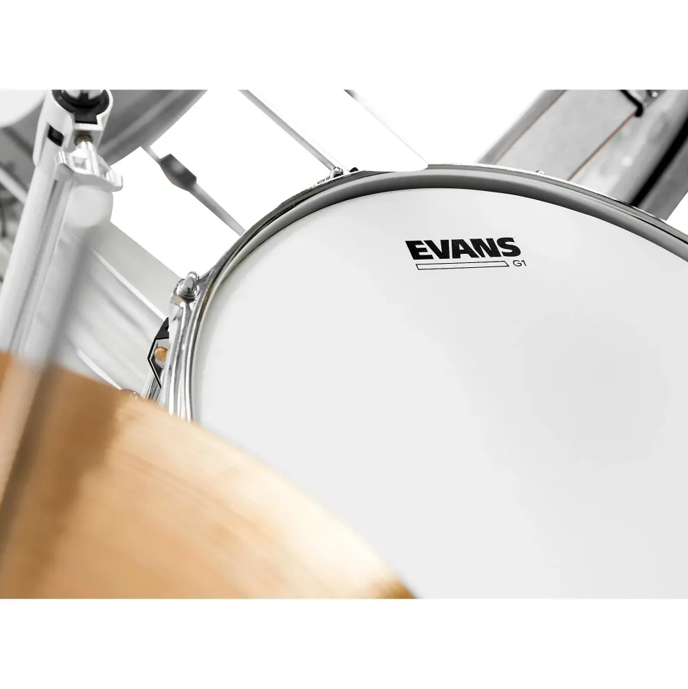 TAMBURO Volume Series 5-Piece Seamless-Acrylic Shell Pack With 22" Bass Drum Clear