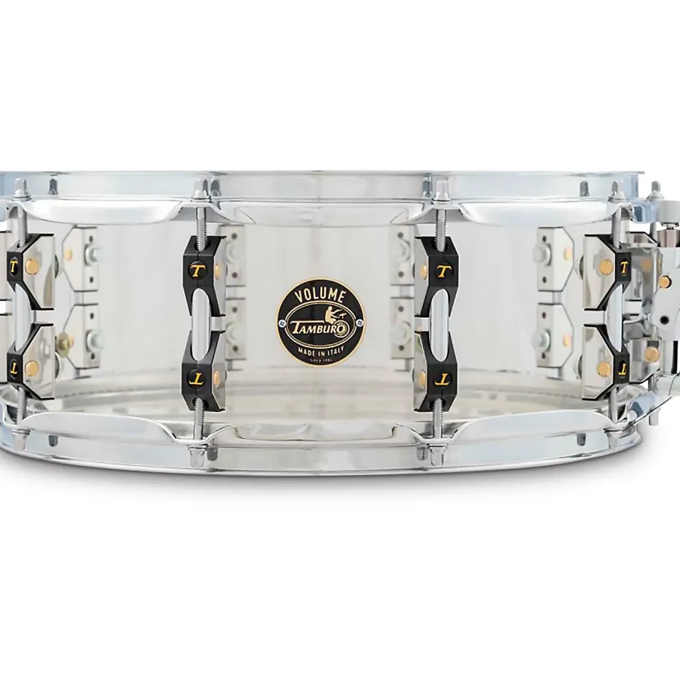 TAMBURO Volume Series Snare Drum 14 x 6.5 in. Clear