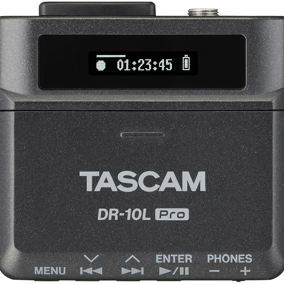 TASCAM DR-10L Pro Digital Audio Recorder With Lavalier Microphone