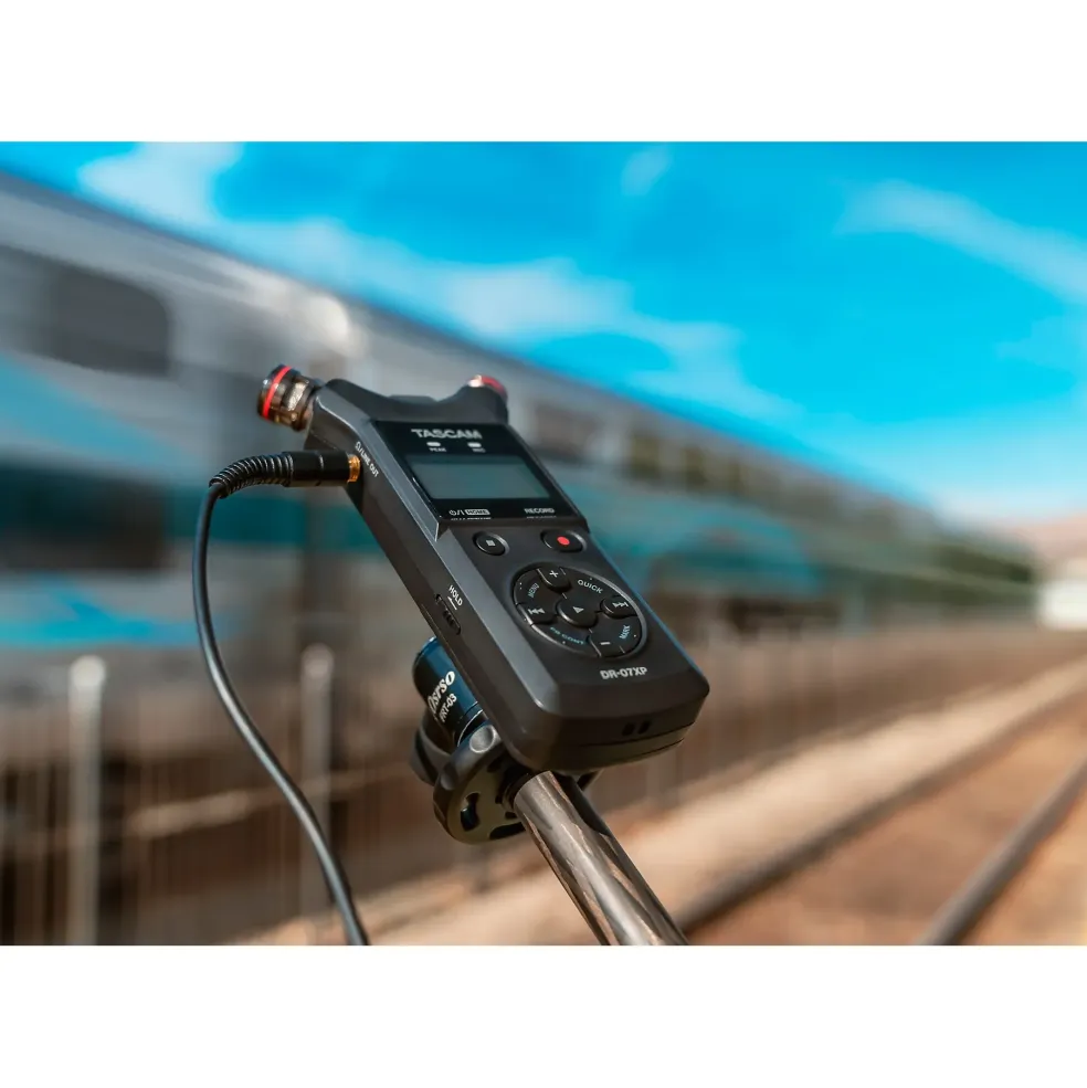 TASCAM DR-07XP 32-bit Float Audio Recorder