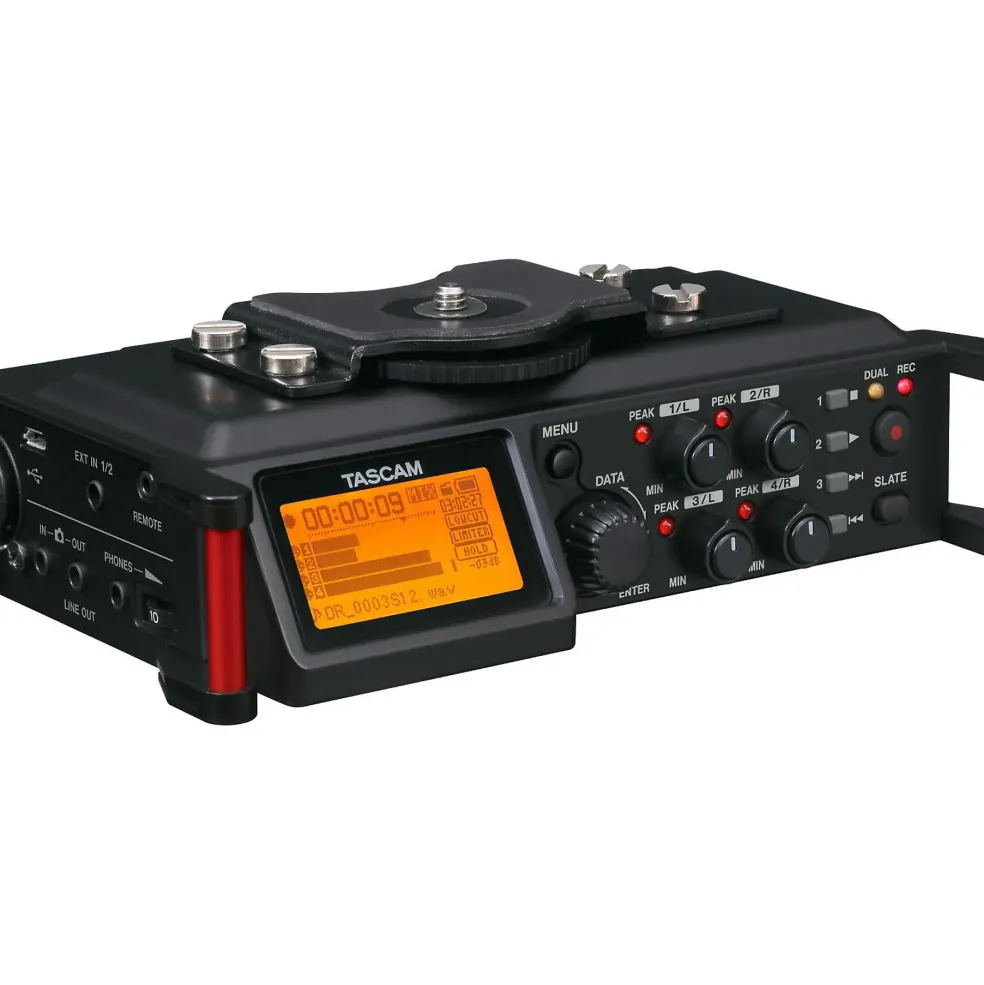 TASCAM DSLR Camera 4-Channel Audio Recorder