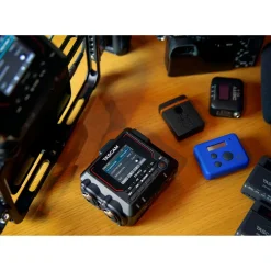 TASCAM FR-AV2 Compact 32-Bit Field Recorder & Timecode Generator with AK-BT2 Bluetooth Adapter