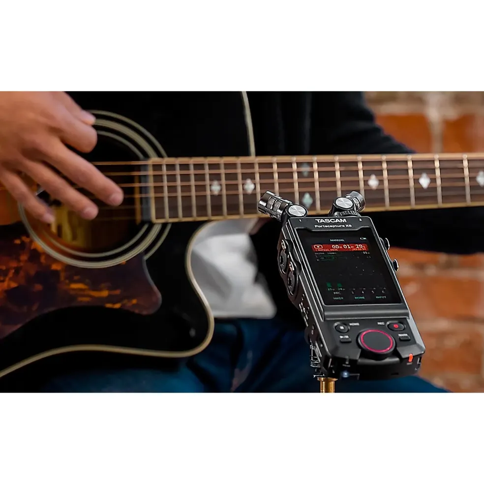 TASCAM Portacapture X8 High-Resolution Adaptive Recorder