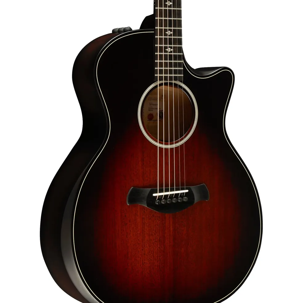 Taylor Builder's Edition 324ce Grand Auditorium Acoustic-Electric Guitar Tobacco Kona Burst