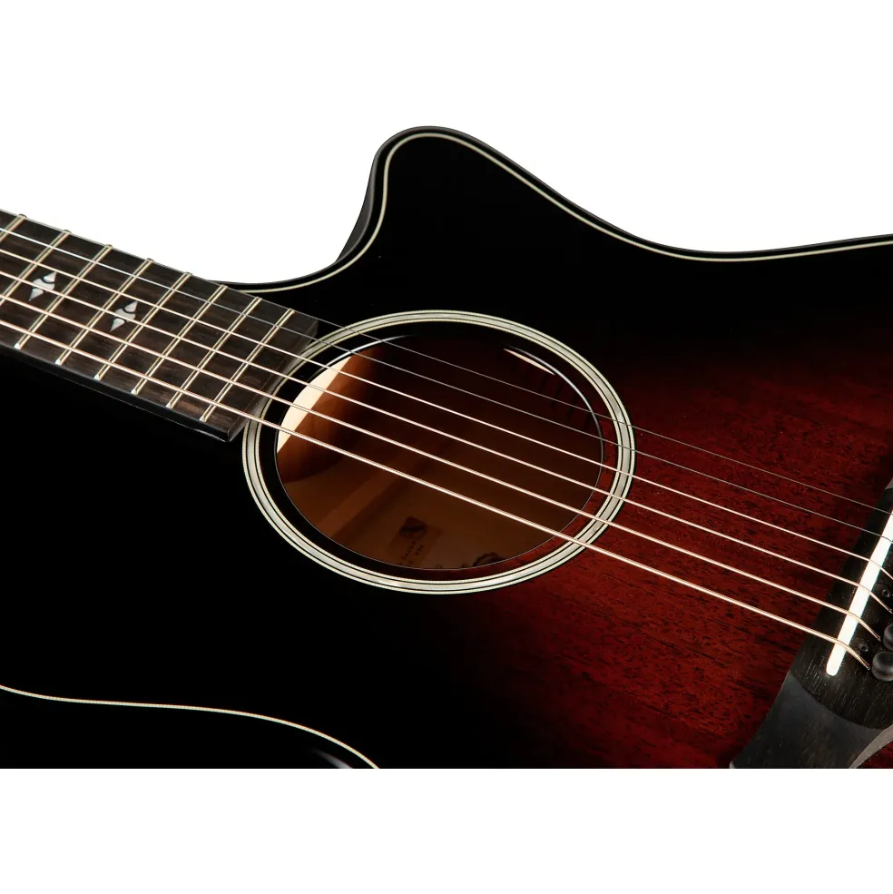 Taylor Builder's Edition 324ce Grand Auditorium Acoustic-Electric Guitar Tobacco Kona Burst