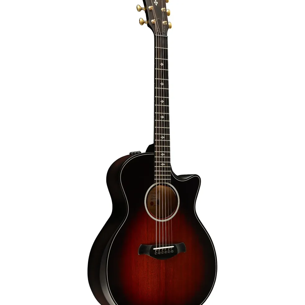 Taylor Builder's Edition 324ce Grand Auditorium Acoustic-Electric Guitar Tobacco Kona Burst