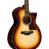 Taylor 814ce Adirondack Spruce Builder's Edition Grand Auditorium Acoustic-Electric Guitar Shaded Edge Burst