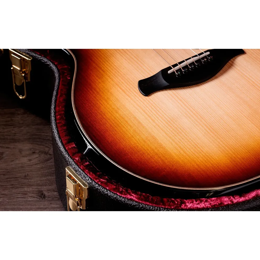 Taylor 814ce Adirondack Spruce Builder's Edition Grand Auditorium Acoustic-Electric Guitar Shaded Edge Burst