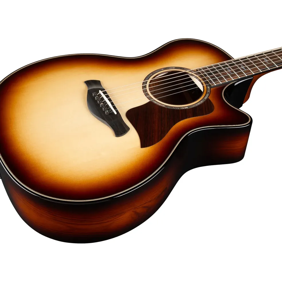 Taylor 814ce Adirondack Spruce Builder's Edition Grand Auditorium Acoustic-Electric Guitar Shaded Edge Burst