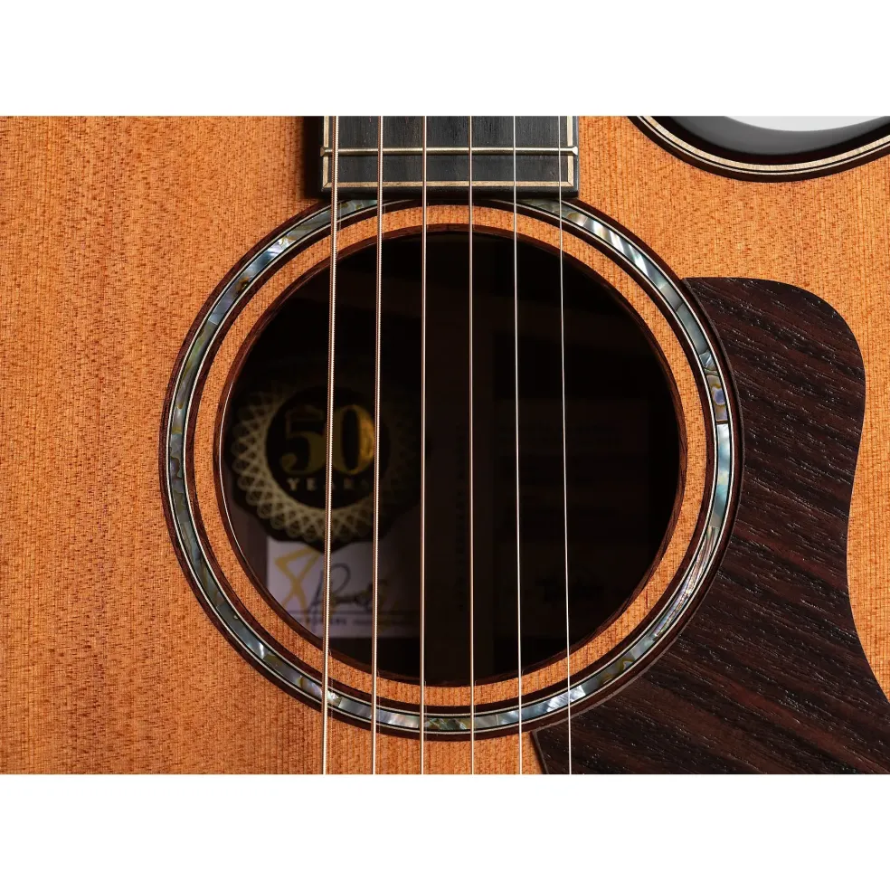 Taylor 814ce Builder's Edition 50th Anniversary Limited-Edition Grand Auditorium Acoustic-Electric Guitar Kona Edgeburst