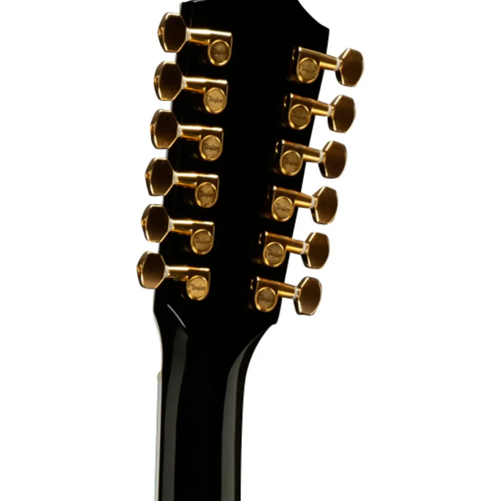 Taylor 657ce Doce Doble 12-String Grand Pacific Acoustic-Electric Guitar Black