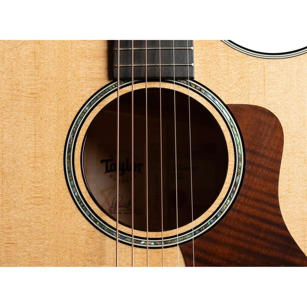 Taylor 614ce Florentine Grand Auditorium Acoustic-Electric Guitar Natural