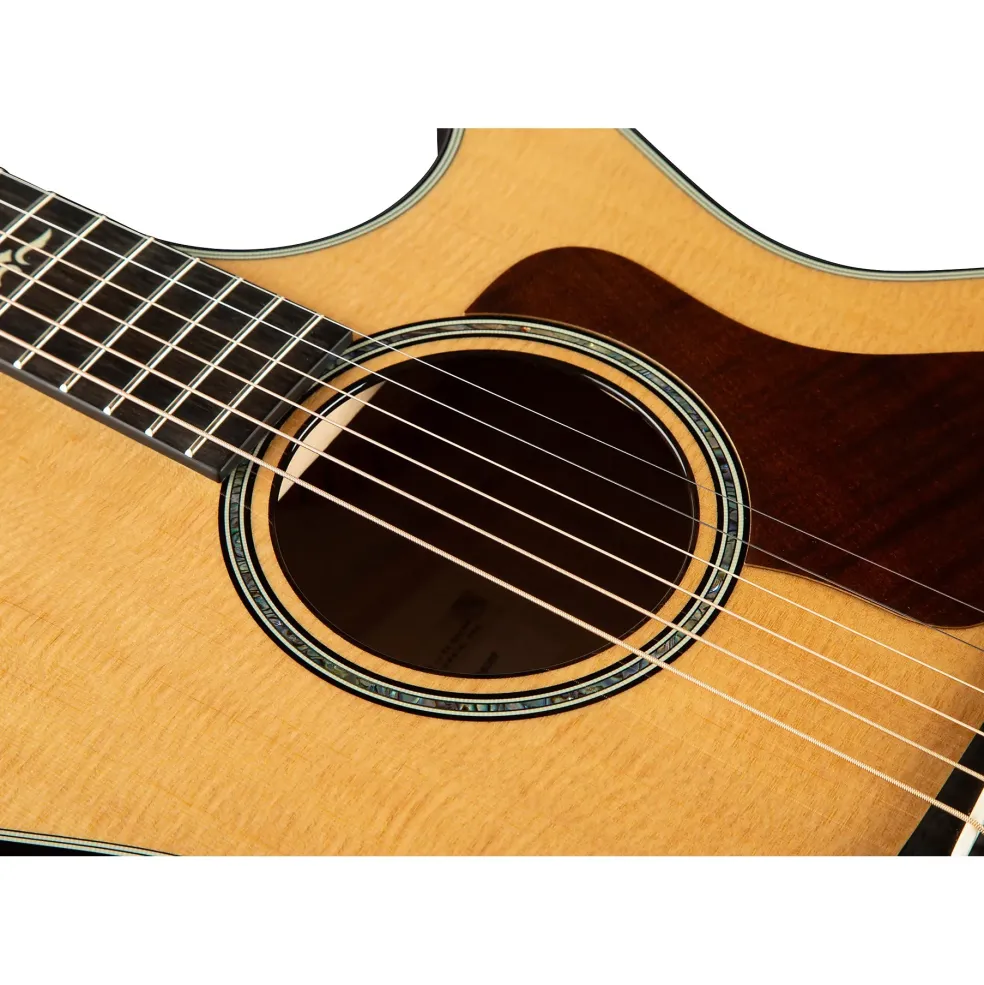 Taylor 614ce Florentine Grand Auditorium Acoustic-Electric Guitar Natural