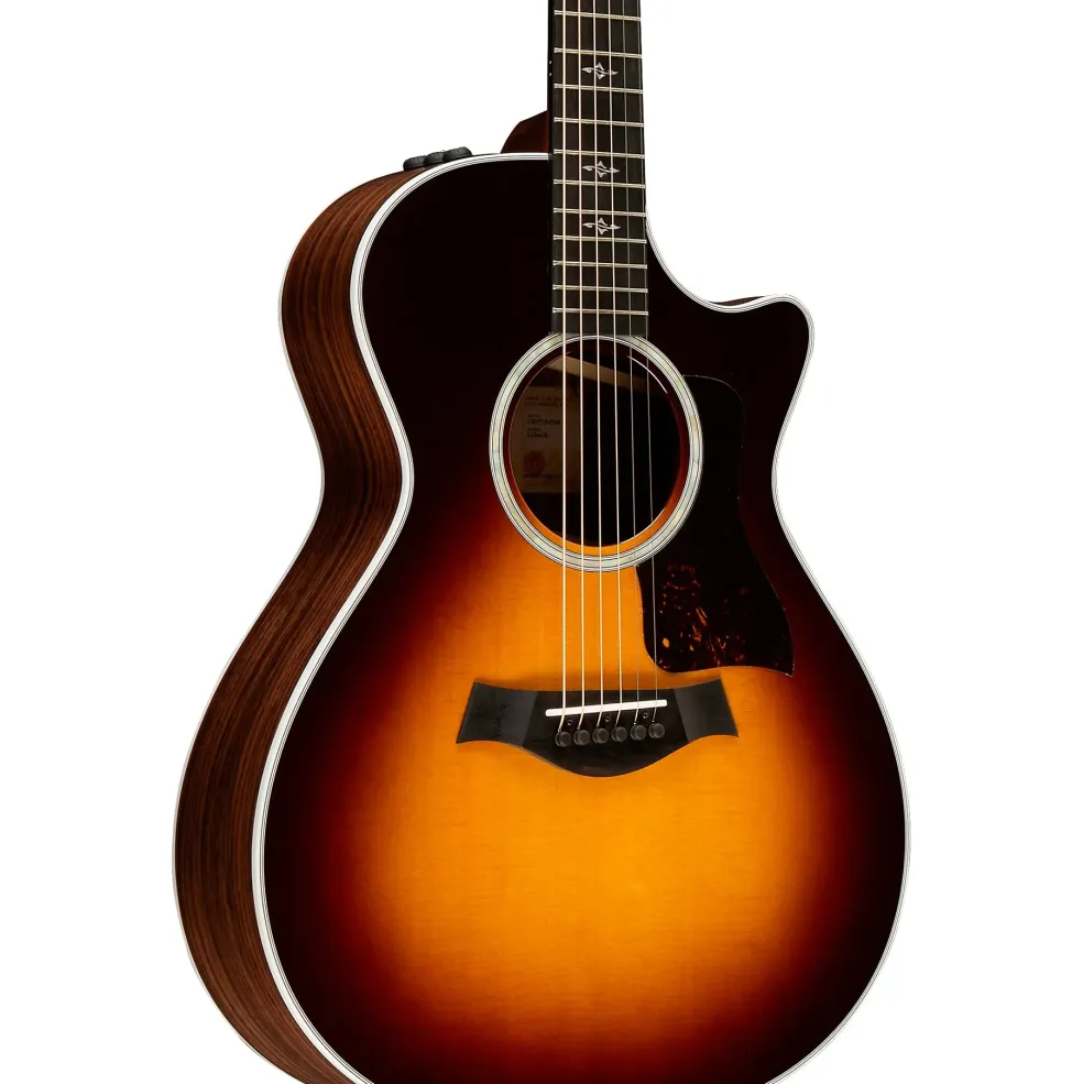 Taylor 412ce Grand Concert Acoustic-Electric Guitar Tobacco Sunburst