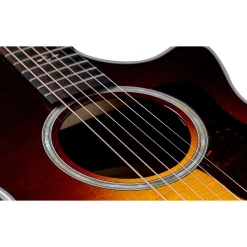 Taylor 412ce Grand Concert Acoustic-Electric Guitar Tobacco Sunburst