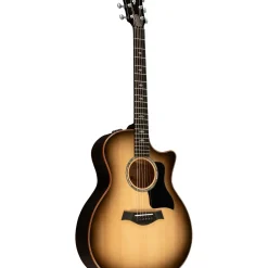 Taylor 614ce Special-Edition Grand Auditorium Acoustic-Electric Guitar Charcoal Edge Burst