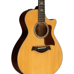 Taylor 612ce V-Class Grand Concert Acoustic-Electric Guitar Natural