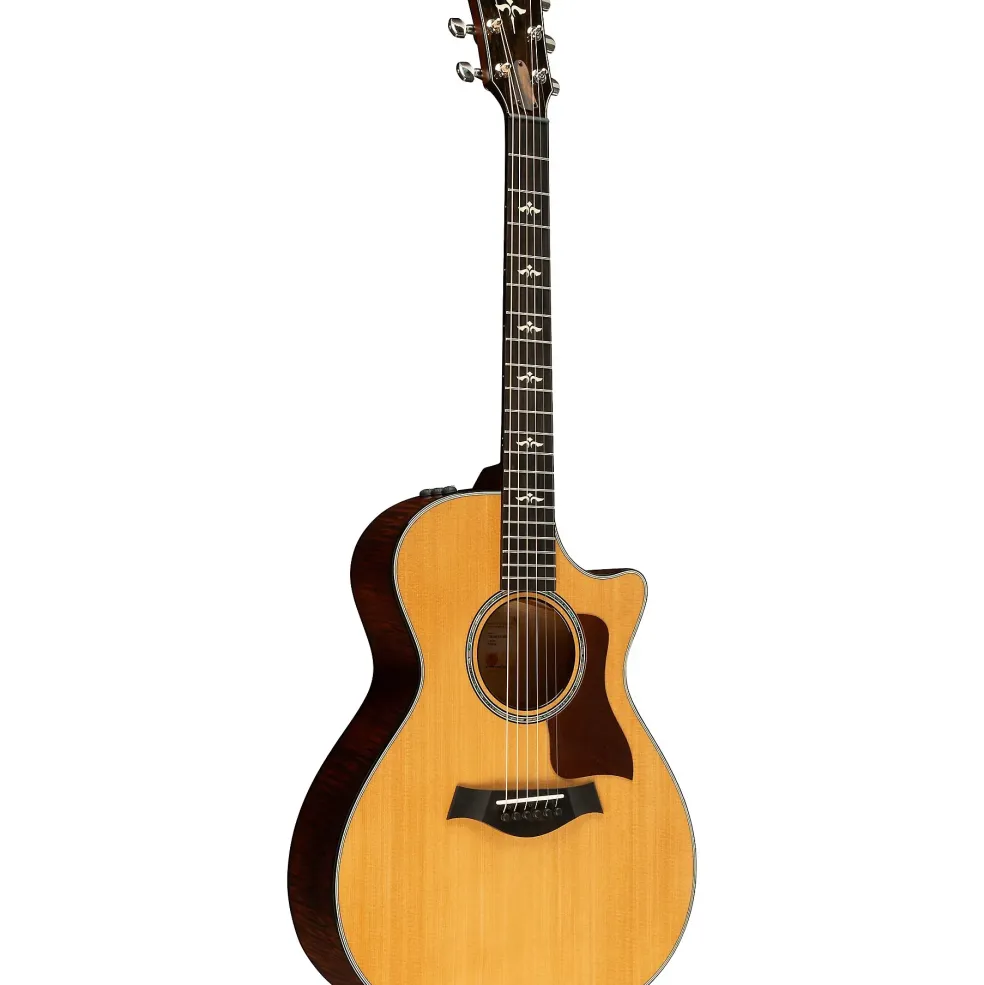 Taylor 612ce V-Class Grand Concert Acoustic-Electric Guitar Natural