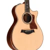 Taylor 812ce V-Class Grand Concert Acoustic-Electric Guitar Natural