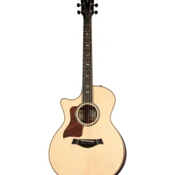 Taylor 814ce V-Class Left-Handed Grand Auditorium Acoustic-Electric Guitar Natural