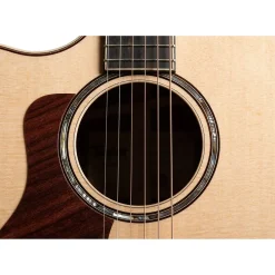 Taylor 814ce V-Class Left-Handed Grand Auditorium Acoustic-Electric Guitar Natural