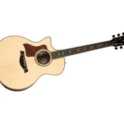 Taylor 814ce V-Class Left-Handed Grand Auditorium Acoustic-Electric Guitar Natural