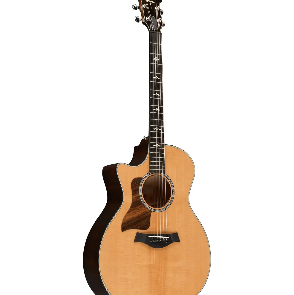 Taylor 614ce-LH V-Class Left-Handed Grand Auditorium Acoustic-Electric Guitar Brown Sugar