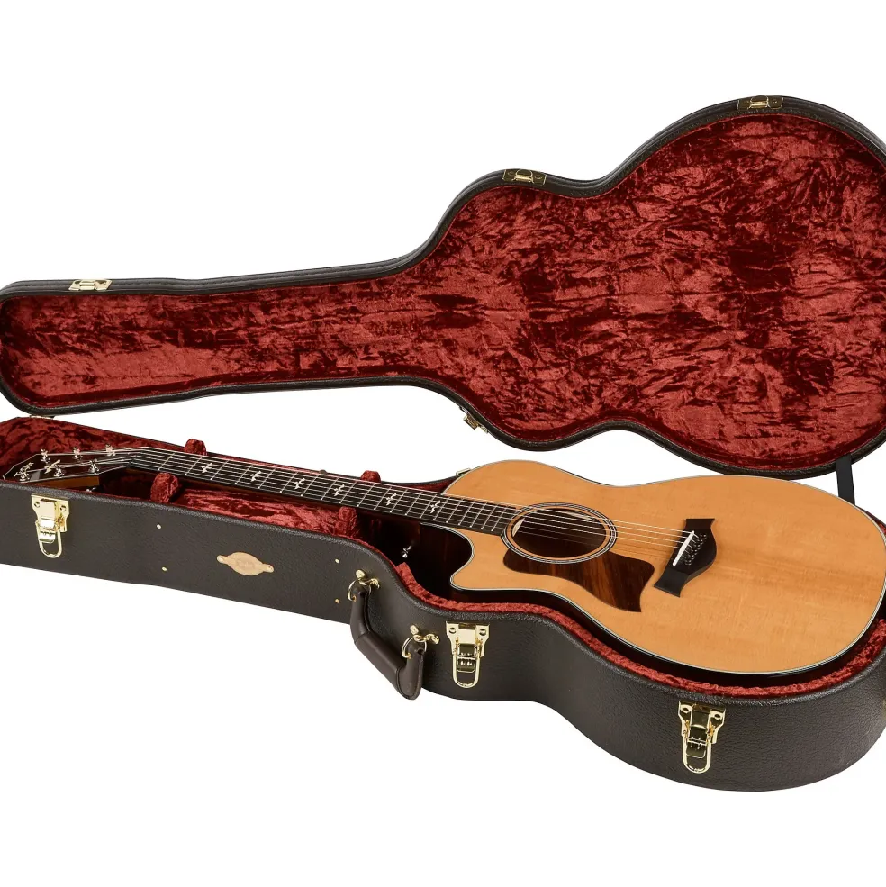 Taylor 614ce-LH V-Class Left-Handed Grand Auditorium Acoustic-Electric Guitar Brown Sugar