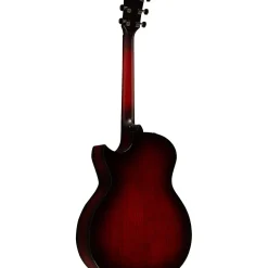 Taylor Custom All Urban Ash Grand Auditorium Acoustic-Electric Guitar Red Mahogany Edgeburst