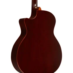Taylor Custom Red Western Cedar-Red Ironbark Grand Auditorium Acoustic-Electric Guitar Red Mahogany