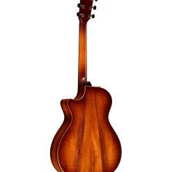 Taylor Custom Redwood-Figured Hawaiian Koa Grand Concert Acoustic-Electric Guitar Shaded Edge Burst
