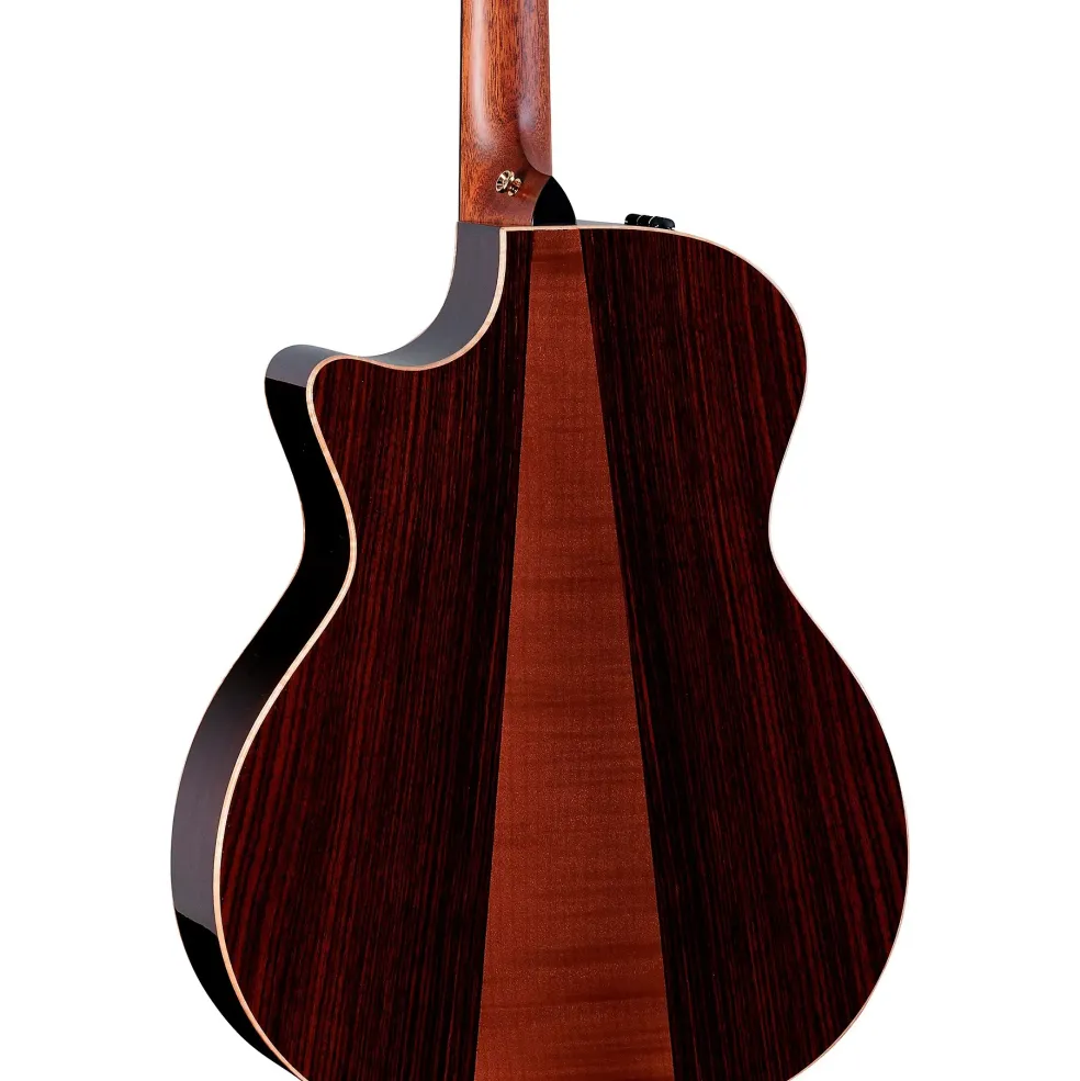 Taylor Custom Torrefied Sitka Spruce-East Indian Rosewood Grand Auditorium Acoustic-Electric Guitar Wild Honey Burst
