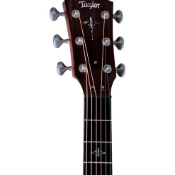 Taylor Custom Western Red Cedar-East Indian Rosewood Grand Auditorium Acoustic-Electric Guitar Brown Sugar Mocha