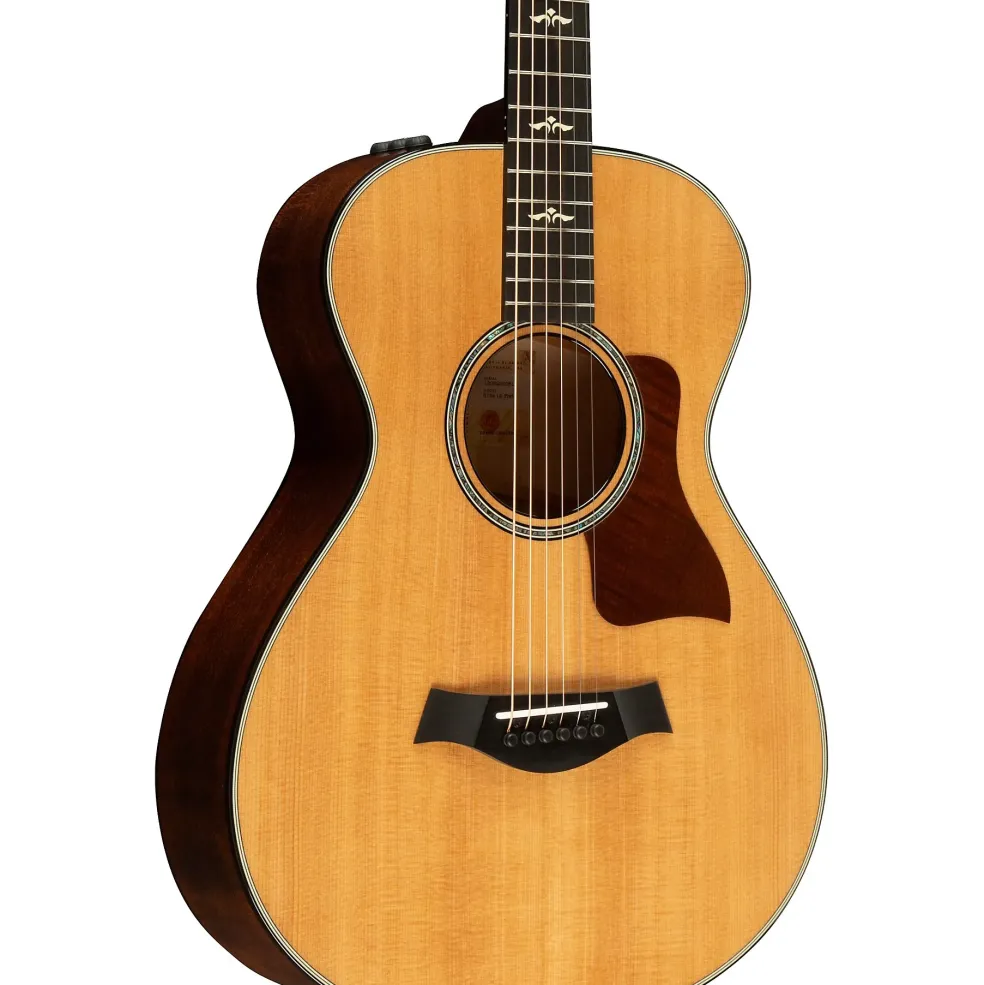 Taylor 612e V-Class 12-Fret Grand Concert Acoustic-Electric Guitar Natural
