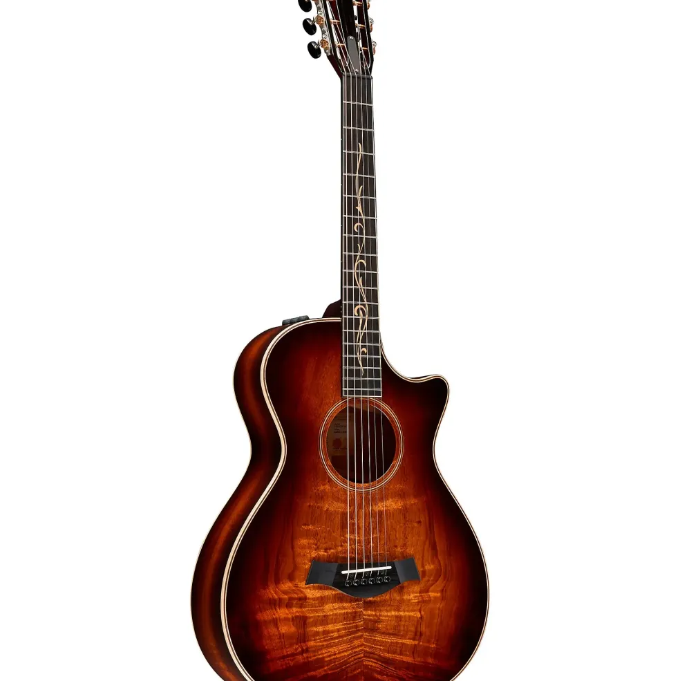 Taylor K22ce 12-Fret V-Class Grand Concert Acoustic-Electric Guitar Shaded Edge Burst