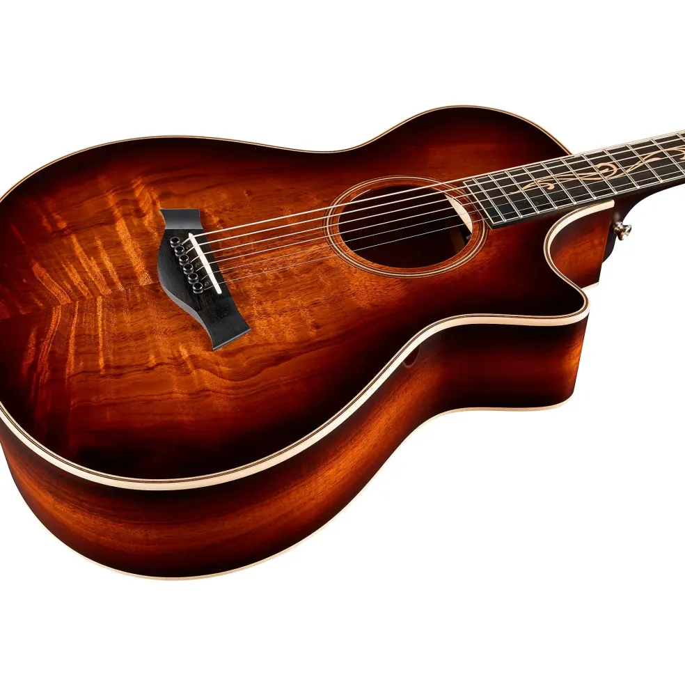 Taylor K22ce 12-Fret V-Class Grand Concert Acoustic-Electric Guitar Shaded Edge Burst