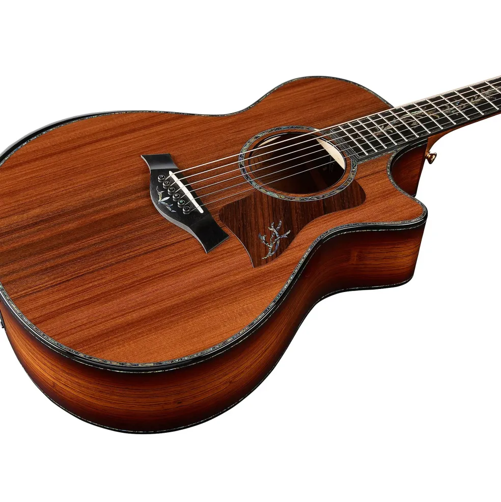 Taylor PS12ce Grand Concert Acoustic-Electric Guitar Shaded Edge Burst