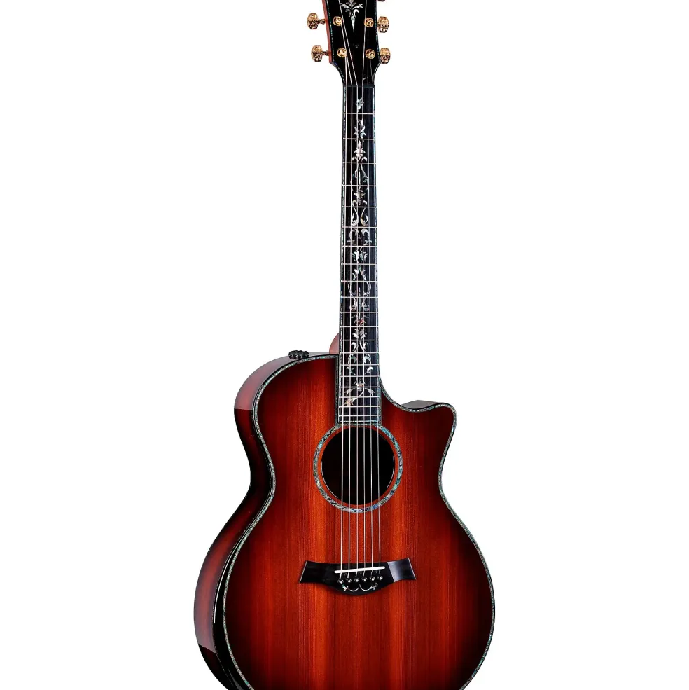 Taylor PS14ce LTD 50th Anniversary Redwood Top Grand Auditorium Acoustic-Electric Guitar Shaded Edge Burst